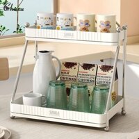 Kệ đựng đồ đa năng 2 tầng hình tam giac và Kệ Úp Cốc/Ly, Đựng Đồ Đa Năng 2 Tầng