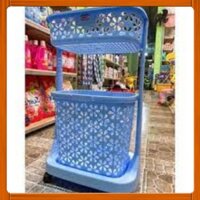 Kệ đựng đồ đa năng Bông Duy Tân  49.5x 32.6x79.4 cm có bánh xe