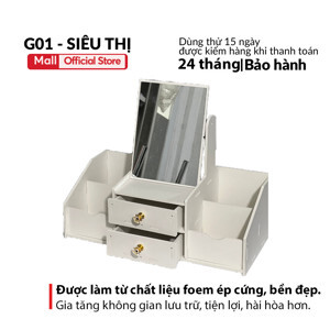 Kệ đựng đồ trang điểm xinh xắn