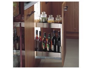 Kệ đựng gia vị, chai lọ inox hộp Edell EU.200A