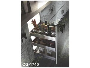 Kệ đựng gia vị inox hộp Cariny CG 1730