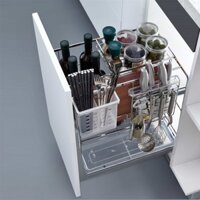 Kệ đựng gia vị, muỗng đũa, chai lọ Ecalite - Chất liệu Inox 304 cao cấp bền đẹp - Bảo hành chính hãng 3 năm