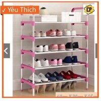 KỆ ĐỰNG  GIÀY DÉP INOX  5 TẦNG CỰC CHẮC CHẮN