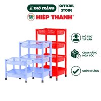 Kệ đựng ly 2 tầng, 3 tầng, 4 tầng nhựa Hiệp Thành chính hãng sử dụng gia đình 315HI