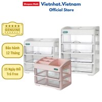 Kệ Đựng Mỹ Phẩm Cao Cấp Việt Nhật Hokori, Nhiều Tầng Kệ Đựng Mỹ Phẩm, Đồ Trang Điểm Nhiều Ngăn