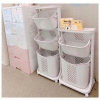 Kệ đựng mỹ phẩm, đồ dùng đa năng, 3 tầng có bánh xe Song Long, 3008 CORBIN_STORE