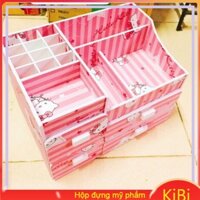 Kệ Đựng Mỹ Phẩm hello kitty - khay son chất lượng