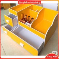 Kệ Đựng Mỹ Phẩm max 35 vàng đựng son phấn