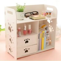 Kệ Đựng Mỹ Phẩm, Sách Báo Hình Bàn Chân lắp ghép