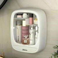 Kệ đựng mỹ phẩm treo tường Hokori Việt Nhật chống nước. Kèm miếng dán trong to. Treo mọi nơi đựng mọi đồ đều gọn gàng