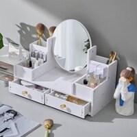 KỆ đựng mỹ phẩm tủ đựng đồ trang điểm decor phòng ngủ VHM11 chất liệu bền đẹp phù hợp mọi không gian trang điểm
