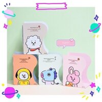 Kệ Đựng Sách Kim Loại Cao Cấp Hình BT21 Dễ Thương (giao ngẫu nhiên)