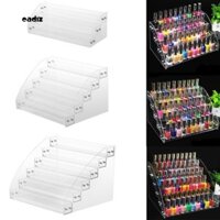 Kệ đựng sơn móng tay bằng nhựa trong suốt nhiều tầng