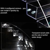 Kệ đựng sơn móng tay hoặc phụ kiên bằng mica dày dặn 7 Tầng (nhập xịn) (nhập xịn)