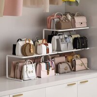 ✨Kệ Đựng Túi Xách Kệ Để Túi Xách Đồ Lót Chia Ngăn Tiện Dụng Cho Tủ Quần Áo