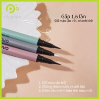 Kẻ eyeliner Novo Bút kẻ mắt nước Nhanh Khô, Chống Nước, Lâu Trôi Dễ Tẩy Trang và Không Lem