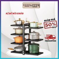 Kệ Gầm Bếp Để Xoong Nồi Chảo Dưới Gầm Bồn Rửa, Kệ Để Đồ Nhà Bếp Đa Năng Tiện Lợi Khung Thép cacbon sơn tĩnh điện