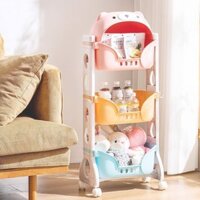Kê Gấu 3 Tầng Đa Năng Kệ Đựng Đồ Chơi Cho Bé Hàng Việt Nam Giá Rẻ Có Bánh Xe Di Chuyển Tiện Lợi