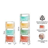 Kệ Gấu Hokori đựng đồ đa năng,đựng Đồ Chơi Cho Bé - Kệ đựng đồ đa năng Có Bánh Xe Nhựa Việt Nhật