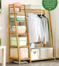 Kệ giá để cây cảnh, kệ treo quần áo bằng gỗ KGTN 011KTT007
