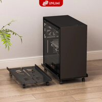 Kệ giá để cây PC thông minh có bánh xe di chuyển tiện lợi khung thép sơn tĩnh điện hiện đại - GM112
