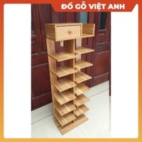 Kệ giá để giầy dép hình cây gỗ MDF để ban công phòng khách ngủ gia đình, Đồ gỗ nội thất HỘI THẢO