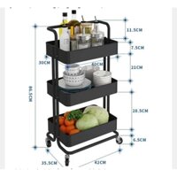 Kệ Giá Để Xoong Nồi Chảo 4 Tầng Đa Năng Tiện Lợi