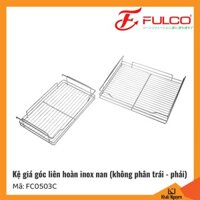 Kệ giá góc liên hoàn Fulco FC0503C | Inox SUS304 | Khoang tủ 900-1000mm | (864-964)x500x525mm