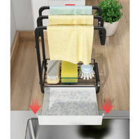 Kệ Giá Khay Đỡ Đồ Rửa Chén Bát Xà Phòng Treo Tường Nhà Tắm Nhà Bếp Tiện Lợi Inox 304 Chống Rỉ Thuận Tiện Khi Sử Dụng
