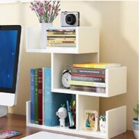 Kệ, giá sách gỗ để bàn (45cm x 43cm x 17cm) nhiều màu