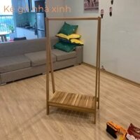 Kệ, Giá Treo Quần Áo 1 Tầng KỆ GỖ NHÀ XINH Với Chất Liệu Gỗ Mdf Phủ Bóng Cao Cấp, Chống Ẩm