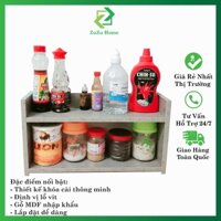 Kệ gia vị 2 tầng giả đá ZuZu Home cực chắc chắn - Giải pháp để nhà bếp gọn gàng hơn