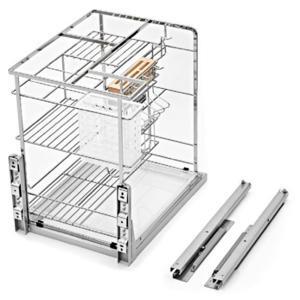 Kệ gia vị đa năng với ray âm giảm chấn 300mm 7 809 134