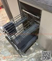 Kệ gia vị dao thớt Inox Sus304 nan Oval GRAND X Moonlight Series XK.30M XK.35M XK.40M XK.30M2 XK.35M2 XK.40M2