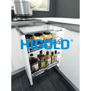 Kệ gia vị dụng cụ inox 304 Higold Diamond 306043