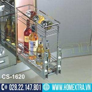 Kệ gia vị inox sợi Cariny CS1620
