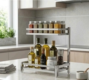 Kệ gia vị ống inox 201 Kafina KGV04