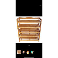 Kệ giày 5 tầng gỗ cao cấp chắc chắn