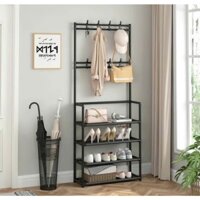 Kệ giày dép 4 tầng, đa năng tủ giày dép lắp ghép thông minh giá rẻ
