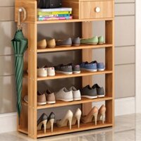 Kệ Giày Dép Bằng Gỗ 5 Tầng