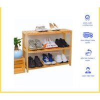 Kệ giày dép gỗ thông dài 80cm , 2 tầng , 3 tầng , 4 tầng