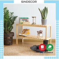 Kệ giày dép gỗ - Tủ giày dép gỗ - Dài 80cm - Sindecor