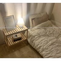 Kệ giày dép, Kệ đa năng 2 tầng gỗ thông nhập khẩu 100%