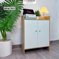 Kệ Giày Gỗ Tủ Đựng Giày Dép Chất Liệu MDF Chống Nước Hiện Đại - TG11