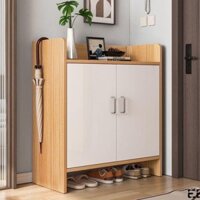 Kệ Giày - Tủ Giày Thông Minh Rộng 60 Cánh Tủ Trắng Để Giày Dép Gọn Gàng