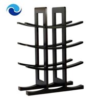 Kệ gỗ 12 ngăn đựng chai rượu vang trang trí nhà bếp