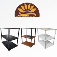 KỆ GỖ 3 TẦNG GỖ NHẬP KHẨU