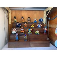 Kệ Gỗ 4 tầng trưng bày model và chibi D22N22C26cm