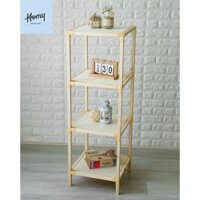 Kệ gỗ 4 tầng vuông HOMY| size 38x38