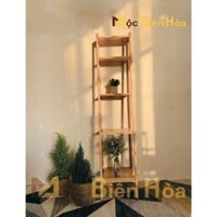 KỆ GỖ 5 TẦNG_KỆ TRANG TRÍ CHỮ A_Sâu 34 cm x Rộng 35 cm x Cao 154 cm H5-300